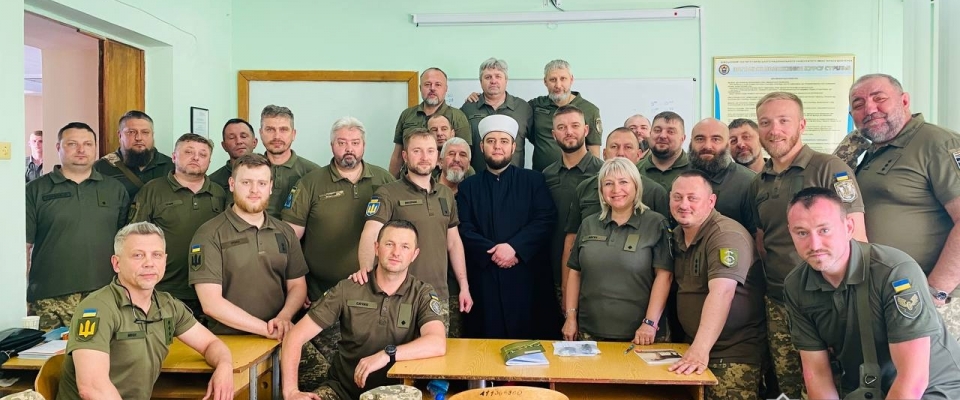 Муфтій Мурат Сулейманов прочитав лекції для капеланів ЗСУ