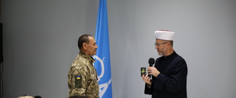 RAMU Ummah awarded the medal to 57 defenders for their service to Islam and Ukraine