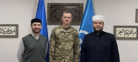 Муфтій Мурат Сулейманов зустрівся з начальником Служби військового капеланства ЗСУ