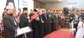 Муфтій ДУМУ «Умма» взяв участь у Всеукраїнському дитячому бібліотечному молитовному сніданку