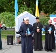Мітинг пам’яті жертв депортації кримців у Запоріжжі