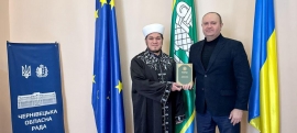 Заступник муфтія зустрівся з керівництвом Чернівецької обласної ради