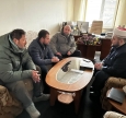 Чтобы встретиться с муфтием в ИКЦ прибыл директор Департамента по работе с общественными объединениями городского совета Харькова Никита Стерин.